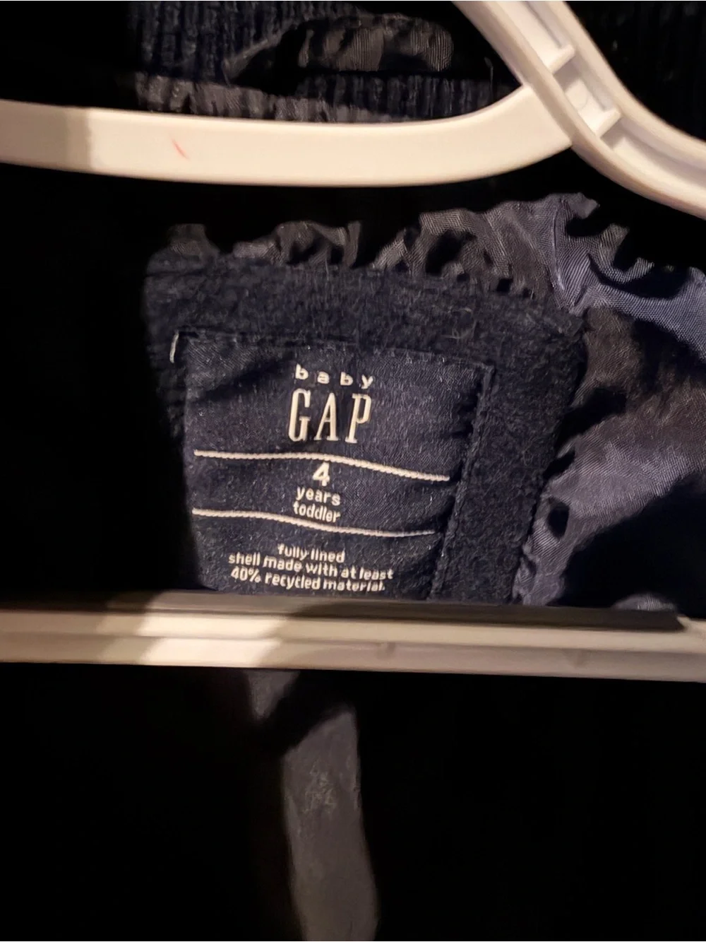 GAP Varsity Style Navy Jacket